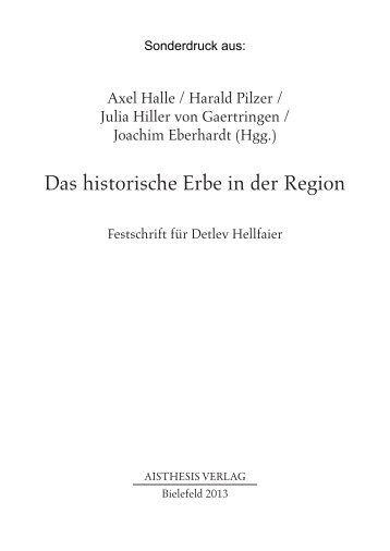 Das historische Erbe in der Region - BOA - Baden ...