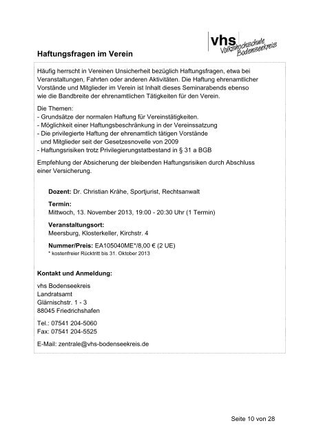 Gemeinsames Fortbildungsprogramm für bürgerschaftlich ...