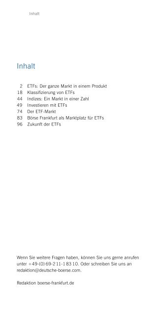 ETF-Handbuch (Neuauflage August 2013) - Börse Frankfurt