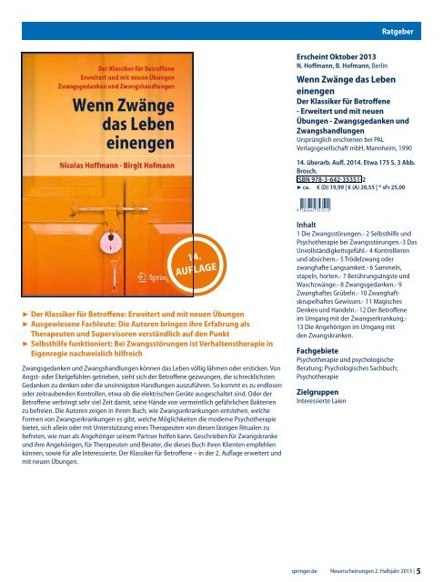 Neuerscheinungen - Springer - boersenblatt.net