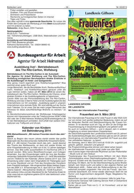 Ausgabe Februar 2013 - Samtgemeinde Boldecker Land