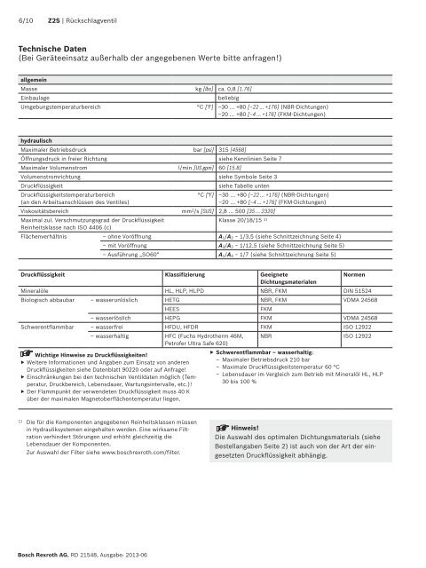 rd21548 - Bosch Rexroth