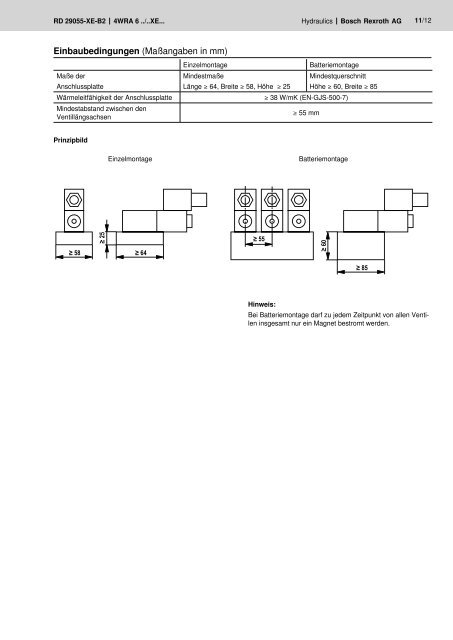 rd29055-xe-b0 - Bosch Rexroth