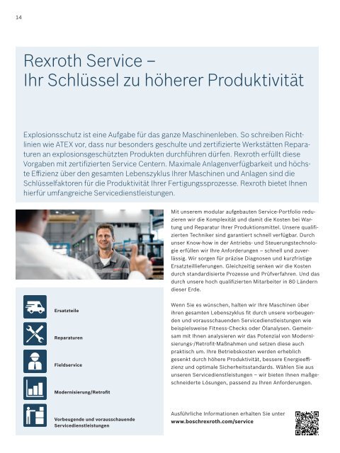 Zertifizierte Antriebs- und Steuerungsprodukte für ... - Bosch Rexroth