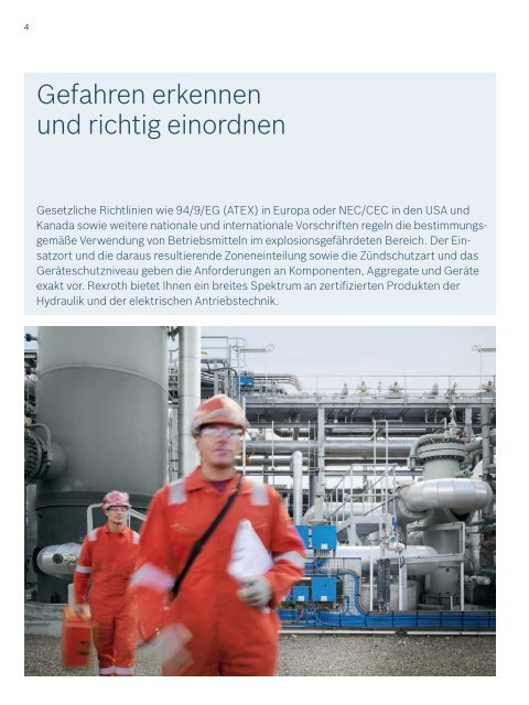 Zertifizierte Antriebs- und Steuerungsprodukte für ... - Bosch Rexroth
