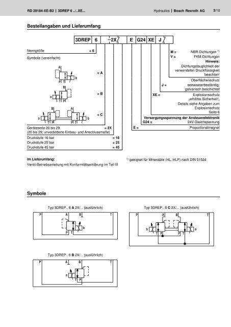 rd29184-xe-b0 - Bosch Rexroth