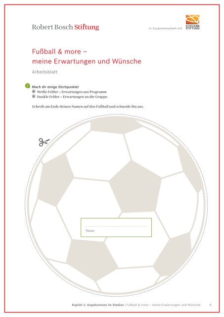 Methodensammlung Lernort Stadion (PDF) - Robert Bosch Stiftung