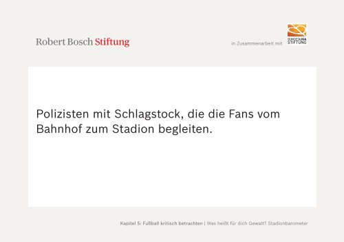 Methodensammlung Lernort Stadion (PDF) - Robert Bosch Stiftung