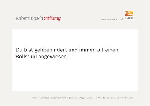 Methodensammlung Lernort Stadion (PDF) - Robert Bosch Stiftung