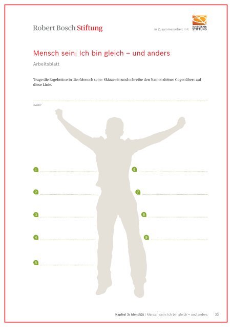 Methodensammlung Lernort Stadion (PDF) - Robert Bosch Stiftung