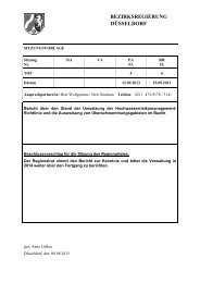 Vorlage - Bezirksregierung Düsseldorf