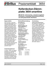 Kellerdecken-Dämmplatte 3654 smartline - Brillux