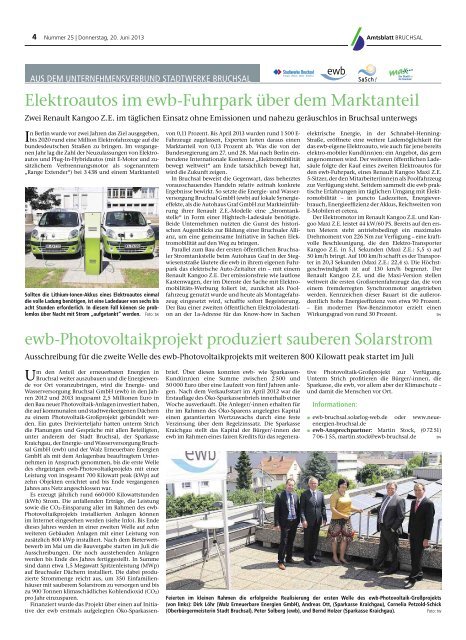 Amtsblatt KW 25/2013 - Bruchsal