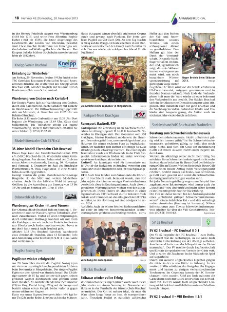 Amtsblatt KW 48/2013 - Bruchsal