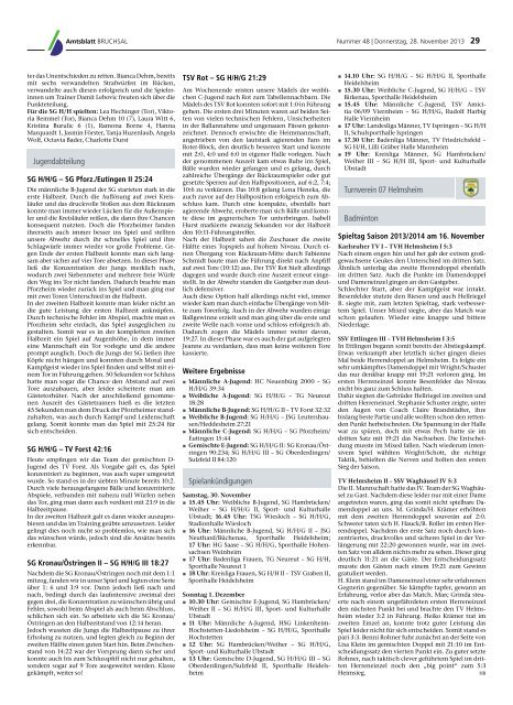 Amtsblatt KW 48/2013 - Bruchsal