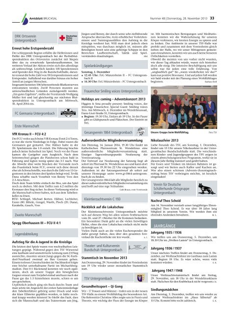 Amtsblatt KW 48/2013 - Bruchsal