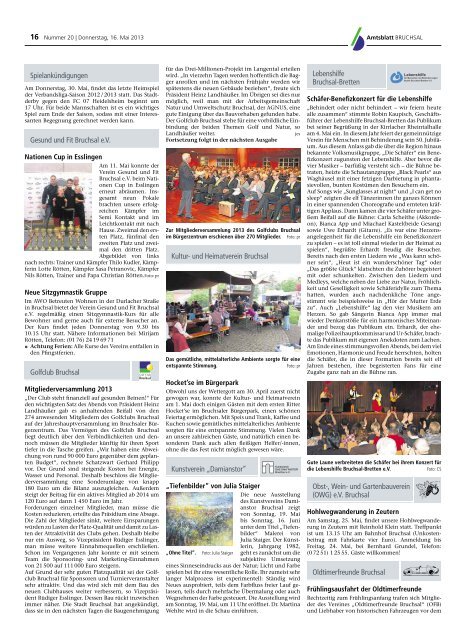 Amtsblatt KW 20/2013 - Bruchsal