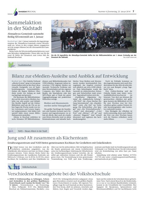 Amtsblatt KW 04/2014 - Bruchsal