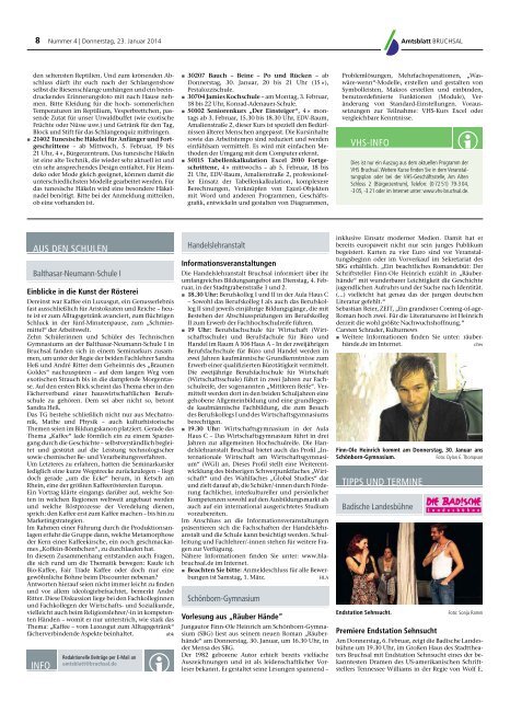 Amtsblatt KW 04/2014 - Bruchsal