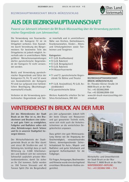 Dezember 2013 - Bruck an der Mur