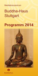 Liebevolle Zuwendung Buddha Haus