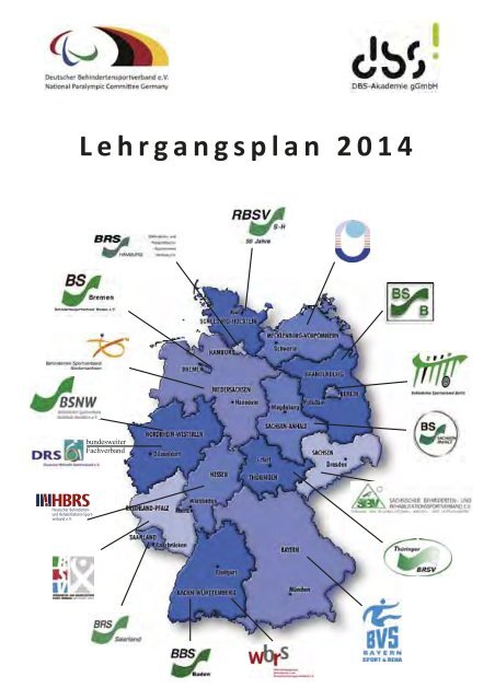 DBS-Lehrgangsplan 2014 PDF - Deutscher Behindertensportverband