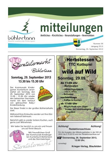 KW 39 - Bühlertann