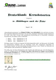 Aehrenthal - Deutschlands Kernobstsorten 1833 - BUND Lemgo