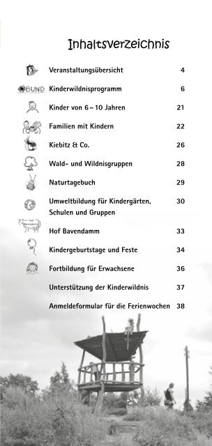 Kinderprogramm 2014 - BUND Bremen