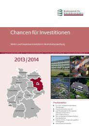 Chancen für Investitionen in Berlin & Brandenburg - Bundesanstalt ...