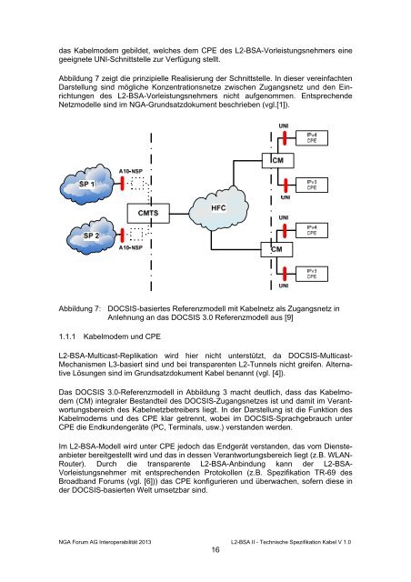 L2-BSA II – Technische Spezifikation - Kabelnetze - Bundesnetzagentur