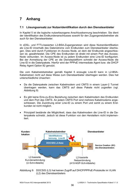 L2-BSA II – Technische Spezifikation - Kabelnetze - Bundesnetzagentur