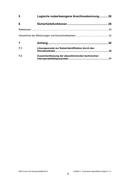 L2-BSA II – Technische Spezifikation - Kabelnetze - Bundesnetzagentur