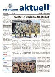 aktuell Nr. 38 vom 30.09.2013 ( PDF , 1,0 MB) - Bundeswehr