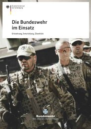 Die Bundeswehr im Einsatz ( PDF , 3,8 MB, 75 Seiten)