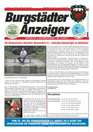 4. Ausgabe 25.07.2013 August - Burgstädt