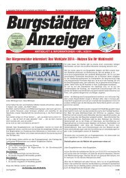 1. Ausgabe 06.02.2014 - Burgstädt