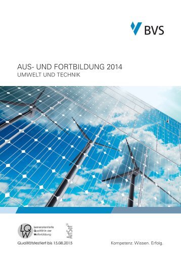 AUS- UND FORTBILDUNG 2014 - Bayerische Verwaltungsschule