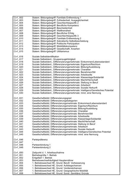 Dokumentation zum Längsschnittdatensatz - Wirtschaftspädagogik ...