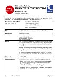 Mandatory Permit Directive 2014-002 - Civil Aviation Authority