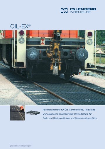 OIL-EX® Absorptionsmatte - Calenberg Ingenieure