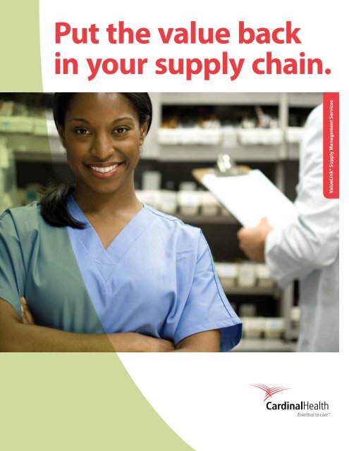 Put the value back in your supply chain 135 Kb - Cardinal Health