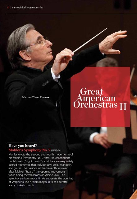 Download Brochure (PDF) - Carnegie Hall