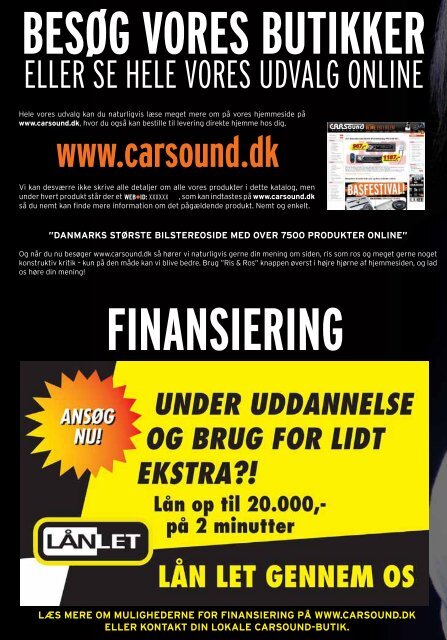 MDS - CARSound Bilstereo