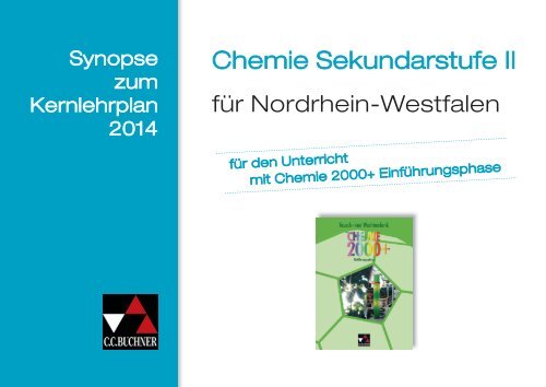 Synopse zum Kernlehrplan NRW 2014 - C.C. Buchner
