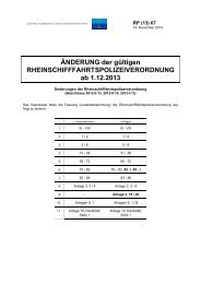 Rheinschifffahrtspolizeiverordnung