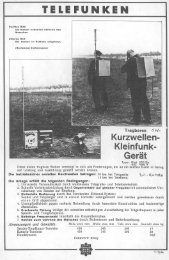 Kurzwellen-Kleinfunk-Gerät, Type Stat. 269Bs SE499A - Cdvandt.org