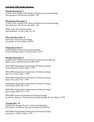 Download the full CED Final Review schedule. - College of ...