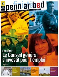 Finistère Penn-ar-bed n°129 (pdf - 5,50 Mo) - Conseil Général du ...