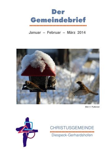 Der Gemeindebrief - Christusgemeinde Diespeck